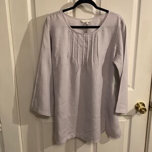 Kleen 100% Linen Women Long Sleeve Shirt